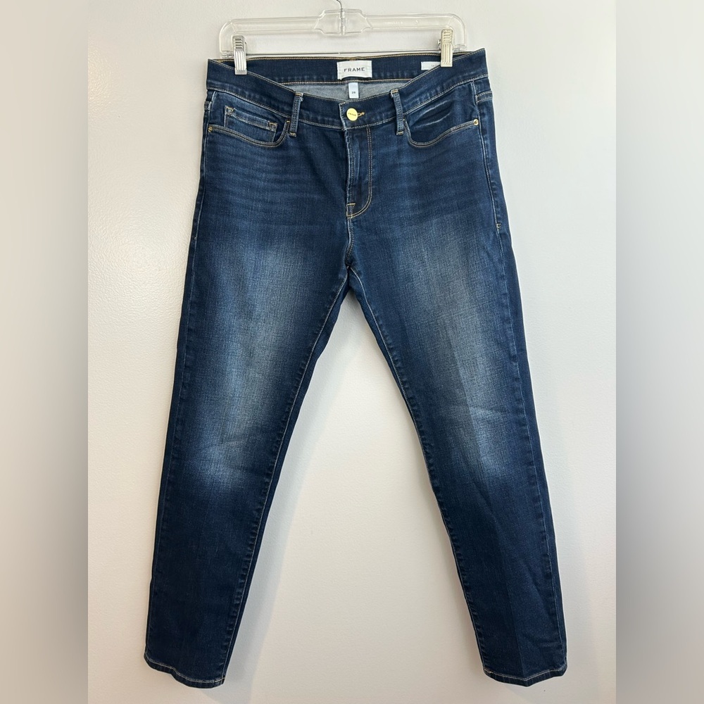 Frame Denim Women's Dark Blue Slim Jeans